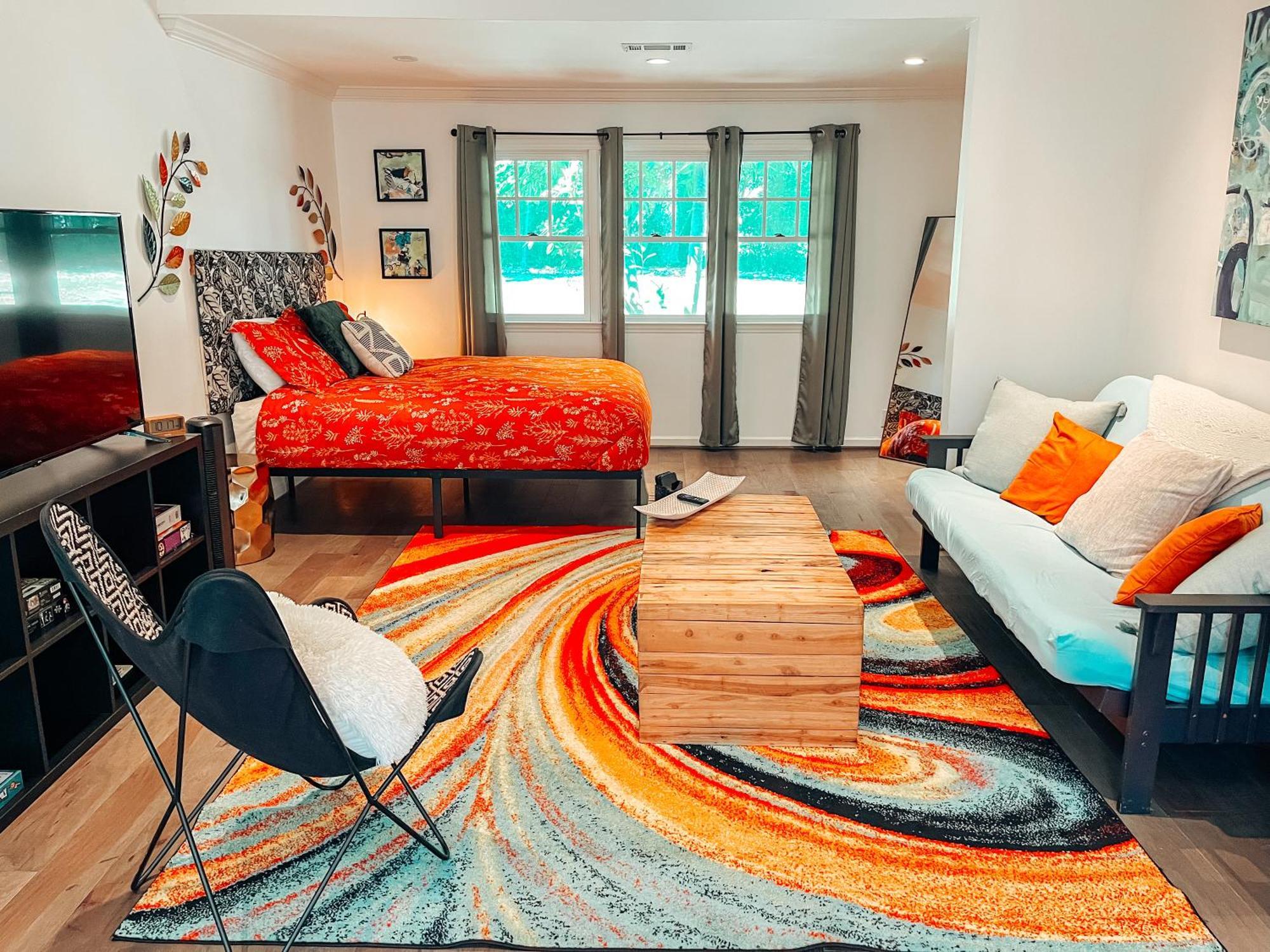 Cozy Guest House Studio Apartment Greensboro Exterior foto